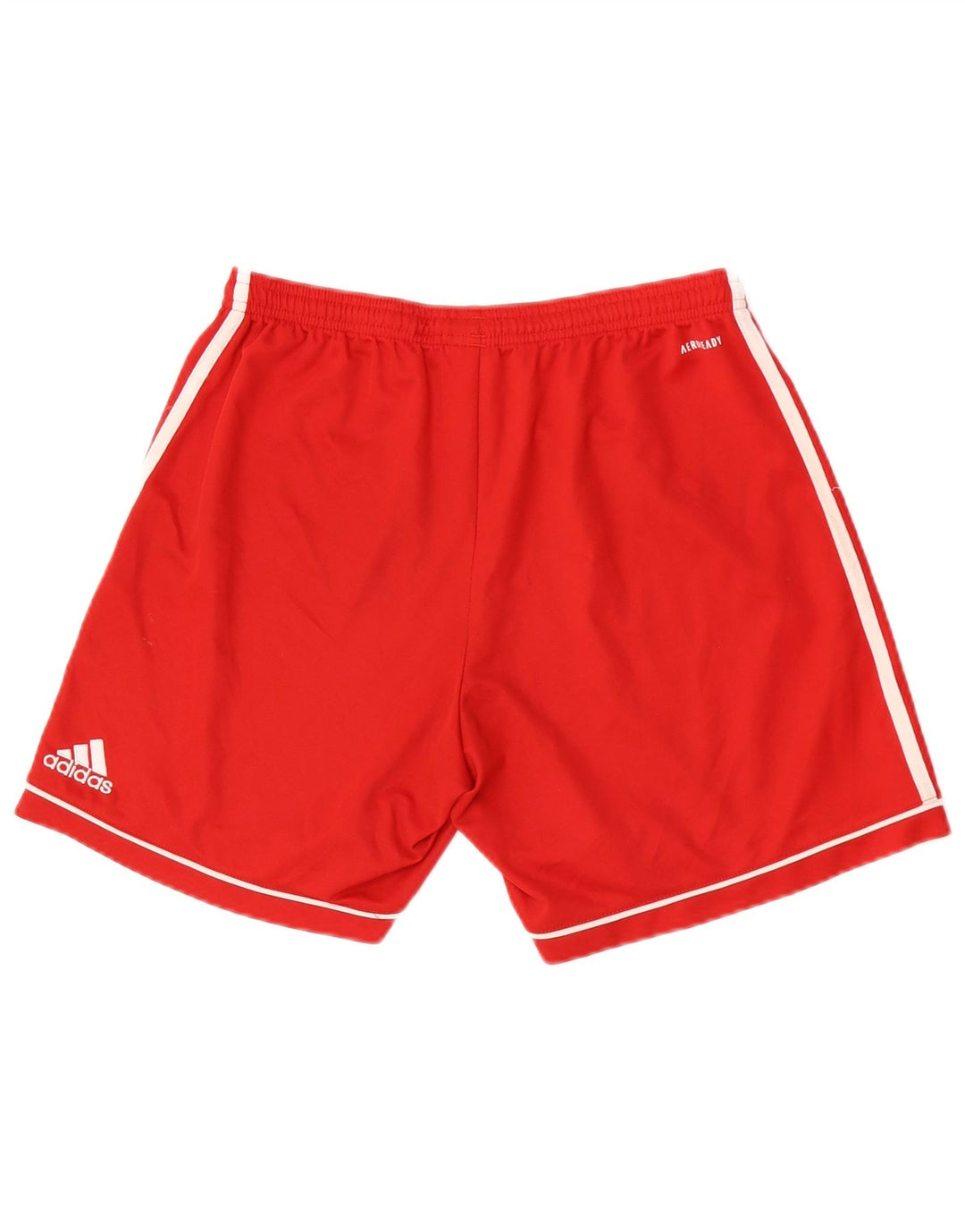 Мужские спортивные шорты Adidas Regular с графикой, средний красный полиэстер, спортивные