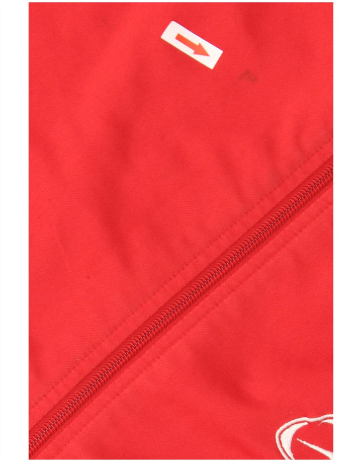Мужской спортивный костюм Nike Top Jacket UK 35/37, маленький красный, полиэстер с цветными блоками