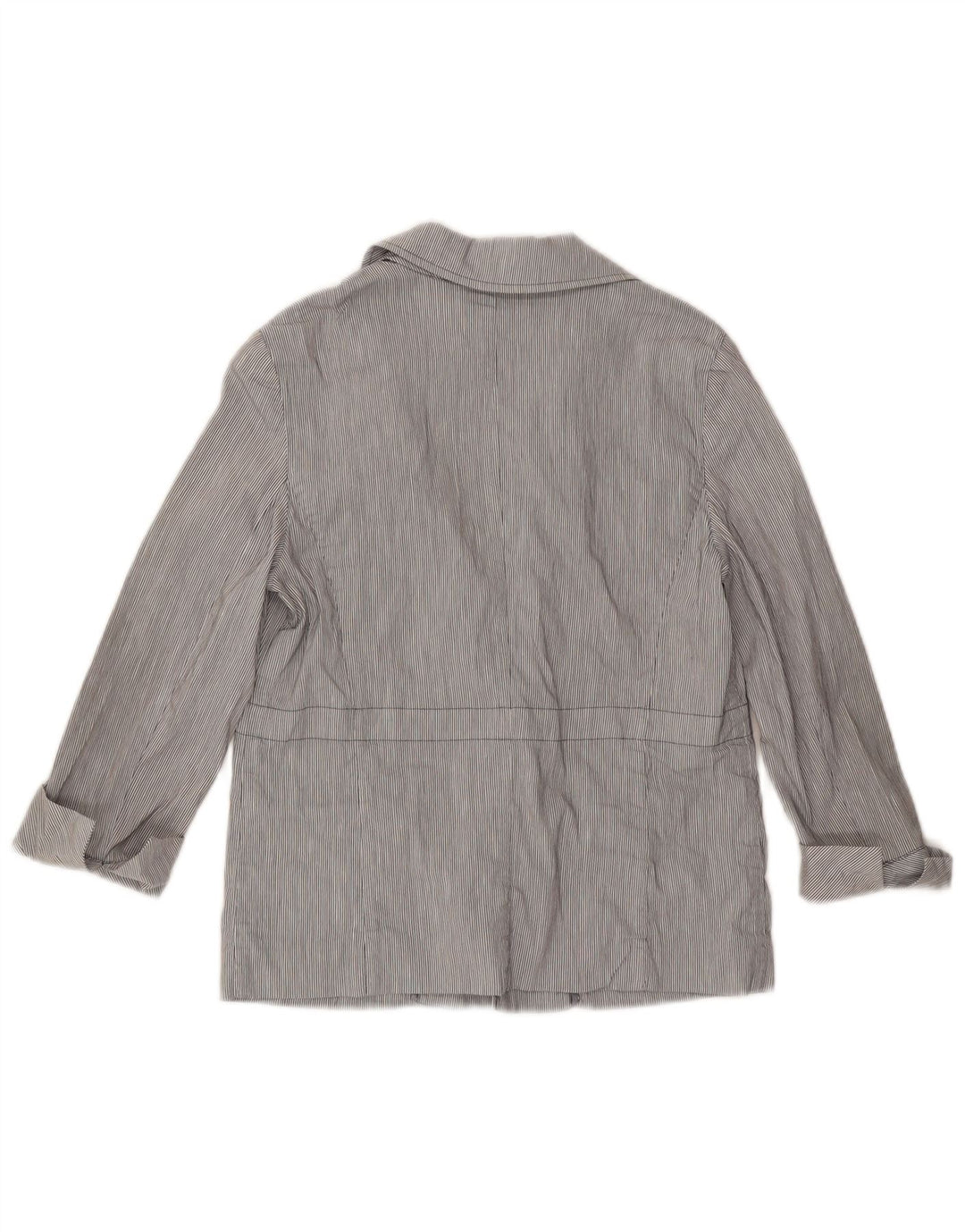 Женский пиджак Max & Co. с рукавом 3/4, Великобритания, 8, маленькая синяя полоска