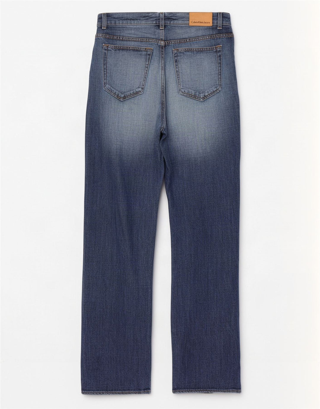 Мужские прямые джинсы Calvin Klein W33 L34, синий хлопок