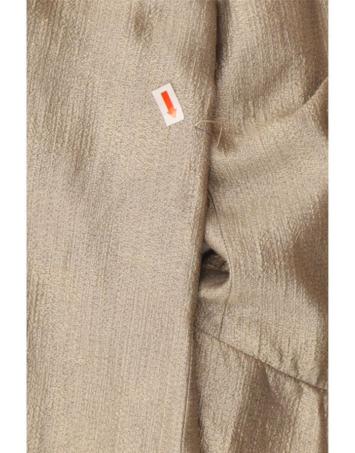 ESCADA Женский удлиненный пиджак на 1 пуговице Elements EU 36, маленький золотой