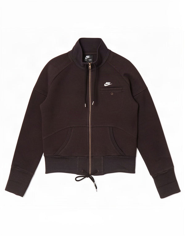 Женский спортивный костюм Nike Top Jacket UK 8/10, маленький черный, хлопковый