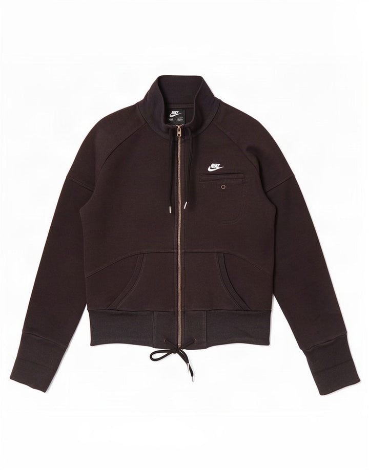 Женский спортивный костюм Nike Top Jacket UK 8/10, маленький черный, хлопковый
