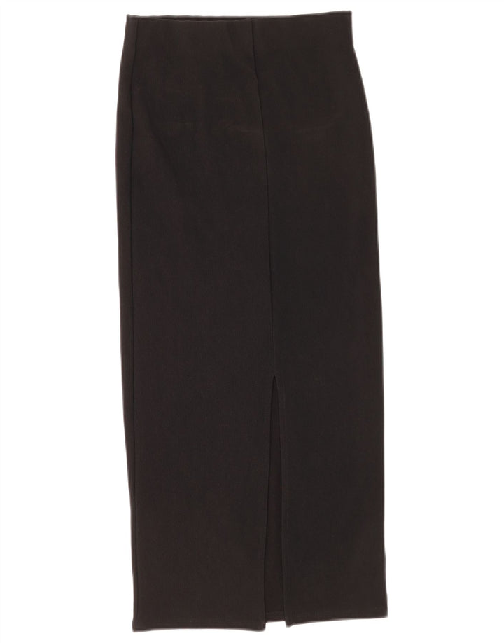 Женская юбка-миди Zara, маленькая W26, черная