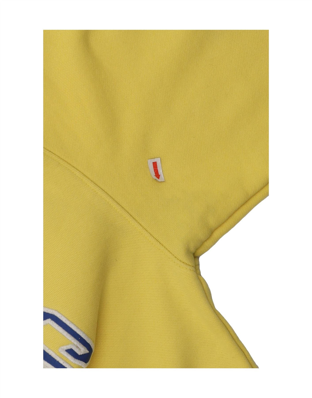 TOMMY HILFIGER Mens Graphic Sweatshirt Jumper Large Yellow Cotton Vintage Tommy Hilfiger and Second-Hand Tommy Hilfiger from Messina Hembry 