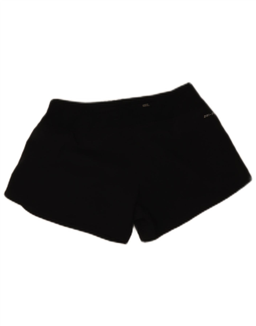 Женские спортивные шорты Nike Dri Fit UK 10, маленькие черные из полиэстера