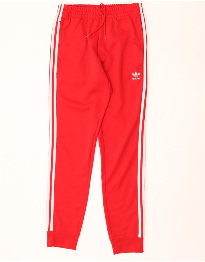 Adidas Мужские спортивные брюки Джоггеры Маленький красный полиэстер