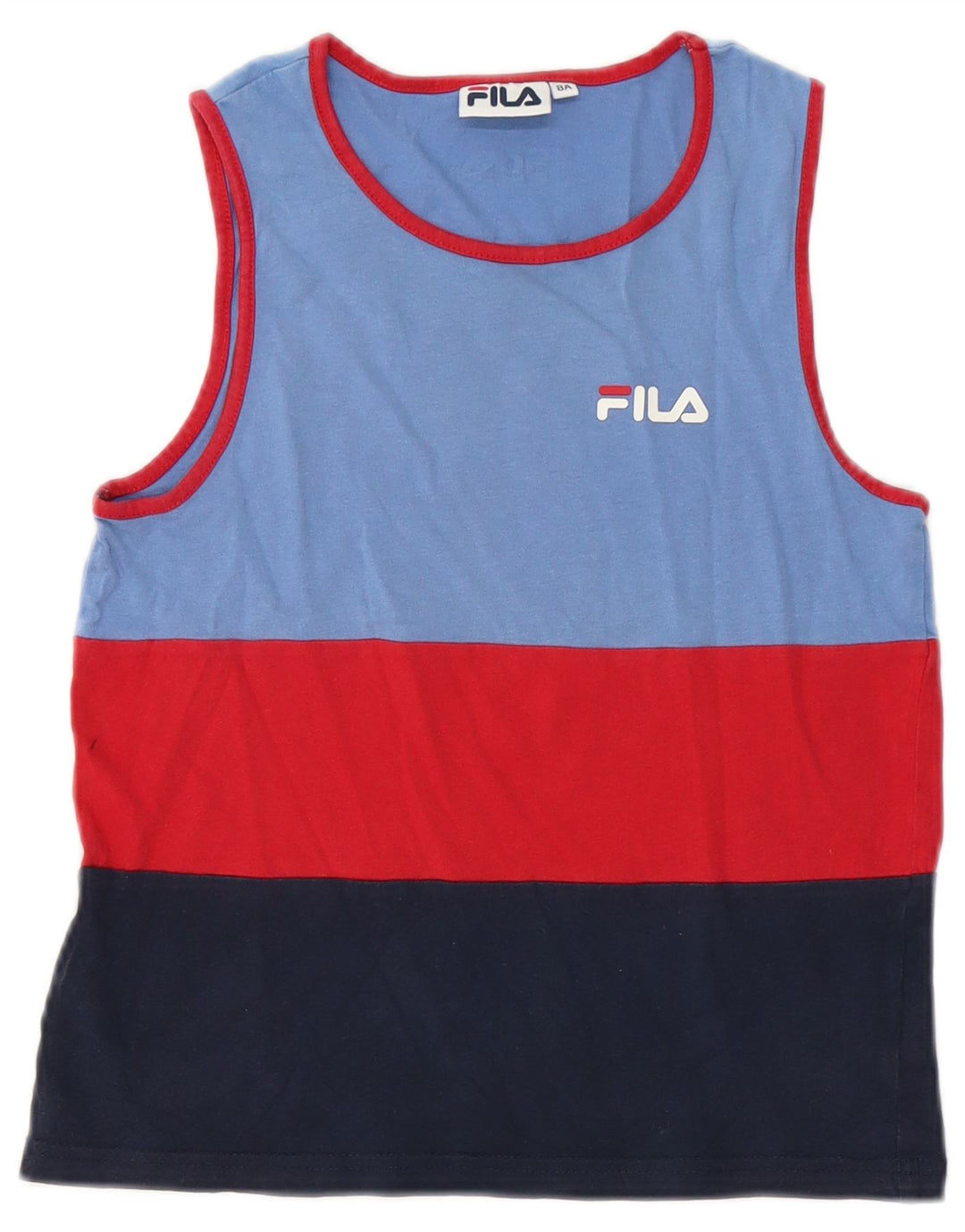 Жилет Fila для мальчиков 7-8 лет, разноцветный с цветными блоками