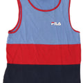 Жилет Fila для мальчиков 7-8 лет, разноцветный с цветными блоками