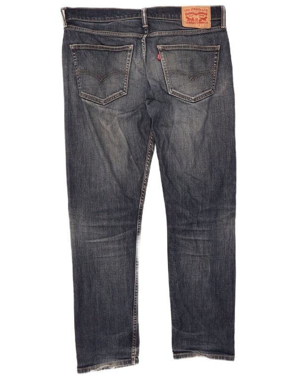 Мужские прямые джинсы LEVI'S 509 W32 L30 темно-синие, хлопок