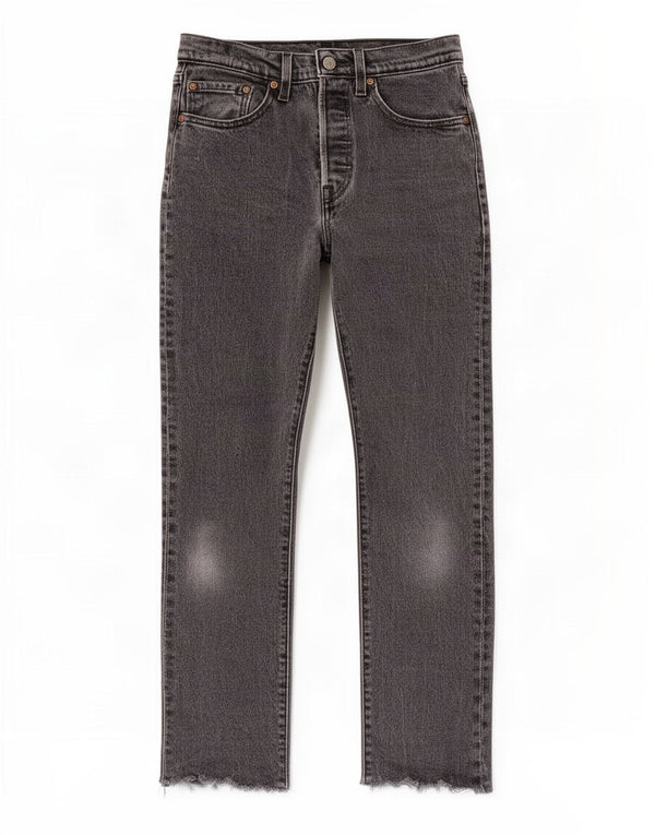 Женские прямые джинсы Levi's 501 W26 L28 Серые
