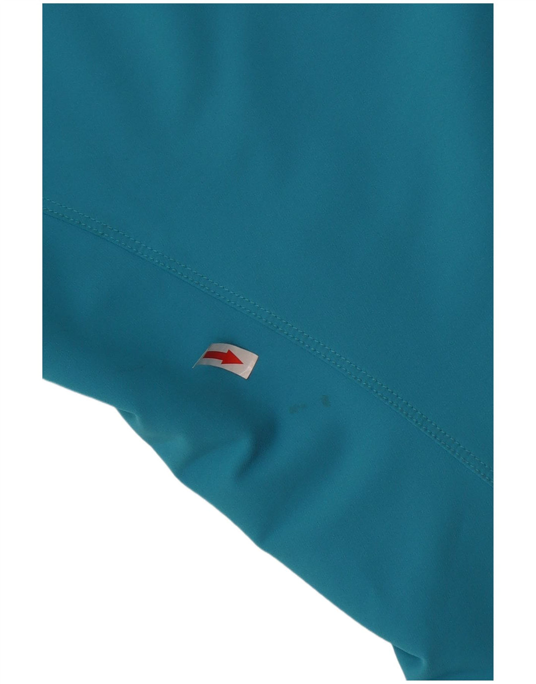 Женская ветровка Patagonia с капюшоном UK 14, средний бирюзовый полиэстер