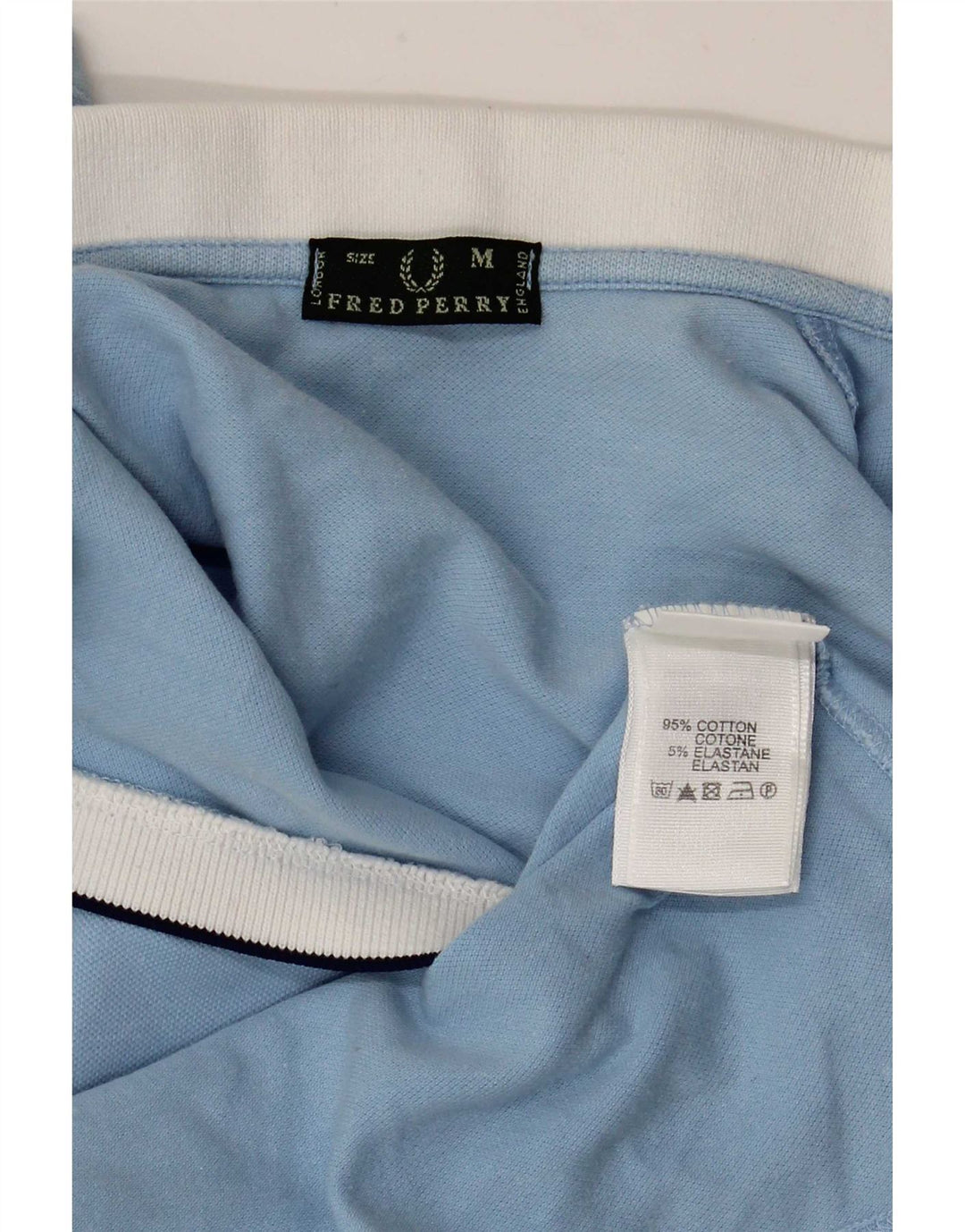 Женская рубашка поло Fred Perry, хлопковая, спортивная, синего цвета
