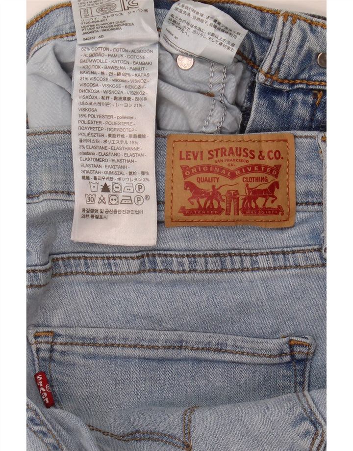 Женские прямые джинсы Levi's 314 Shaping W32 L30, синий хлопок