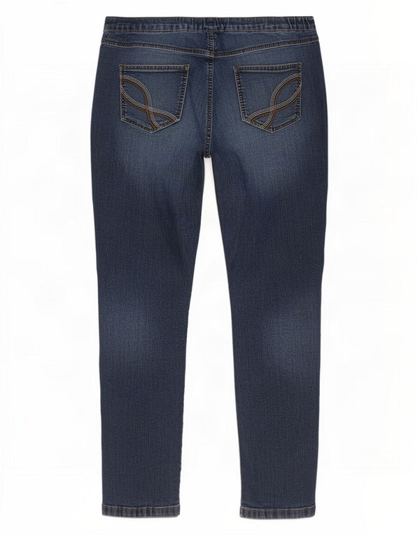 Женские джинсы джеггинсы M&Co для миниатюрных W32 L26 синие