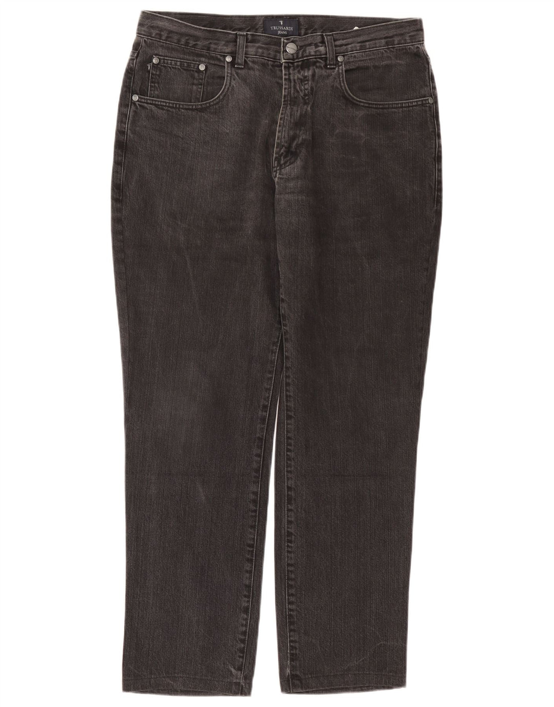 Мужские прямые джинсы Trussardi W34 L29 серые