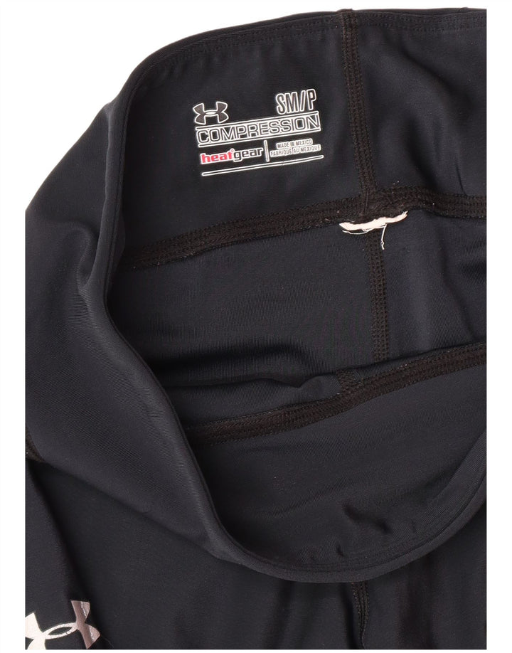 Женские леггинсы-капри UNDER ARMOR UK 8, маленькие, темно-синие