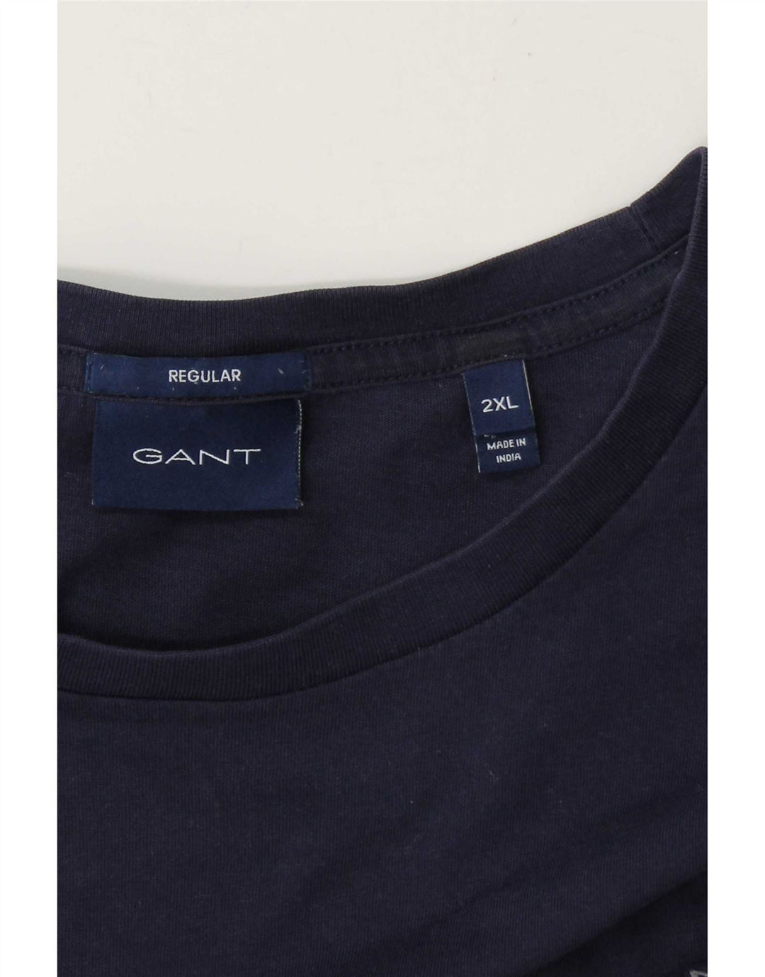 Мужская футболка Gant Regular Top 2XL Темно-синяя