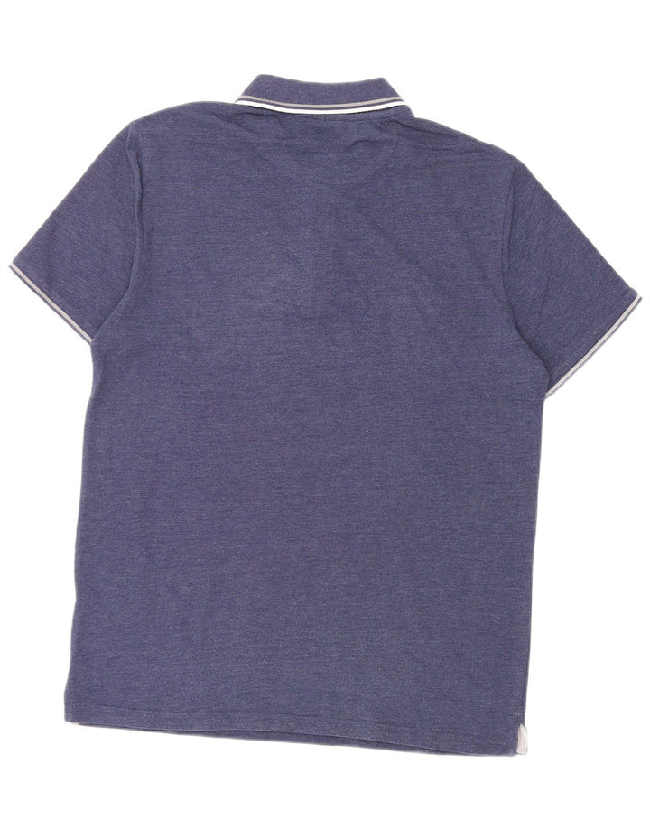 Мужская рубашка-поло CHAMPION среднего размера, темно-синяя