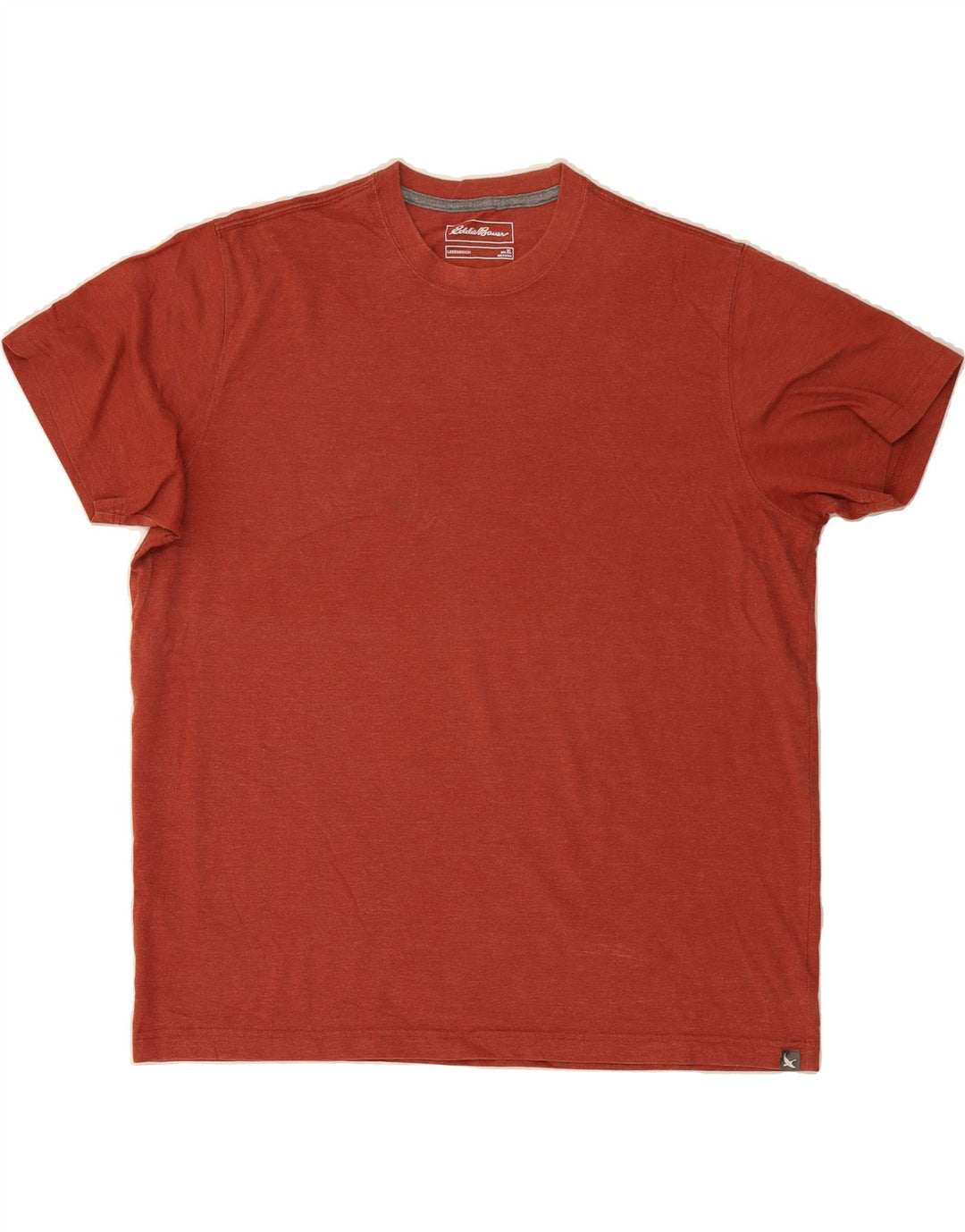 EDDIE BAUER Mens T-Shirt Top XL Red Cotton Vintage Eddie Bauer and Second-Hand Eddie Bauer from Messina Hembry 