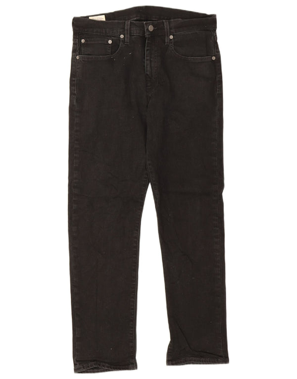Женские прямые джинсы Levi's W32 L30, черный хлопок