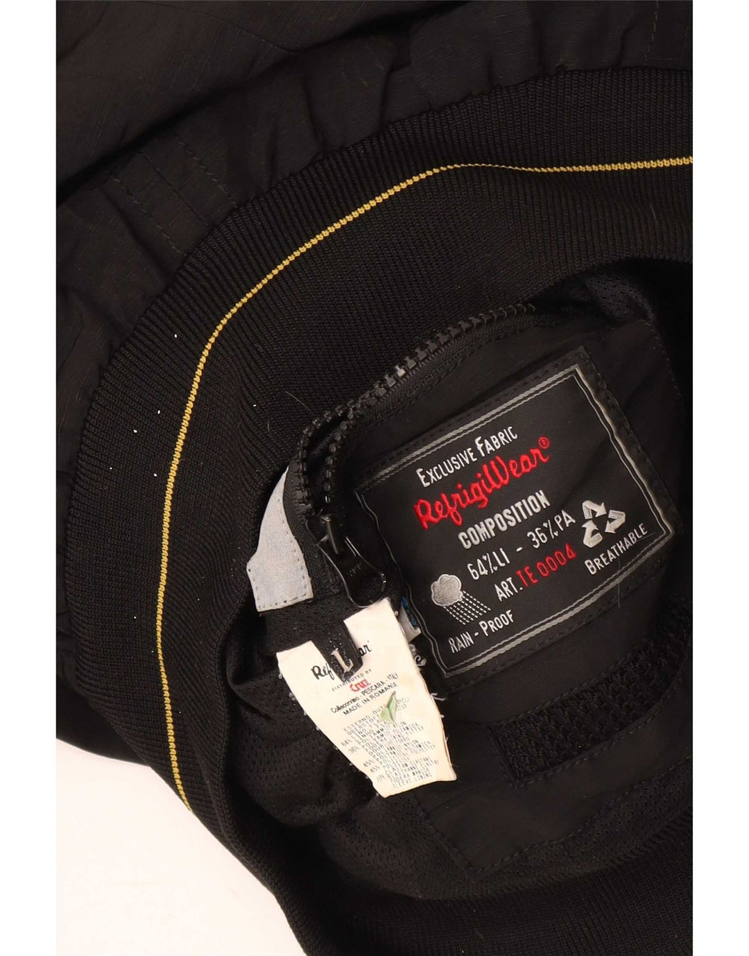 Женский бомбер Refrigiwear Cruz, большой черный хлопок