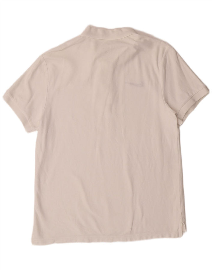 Мужская рубашка-поло NIKE, большая белая