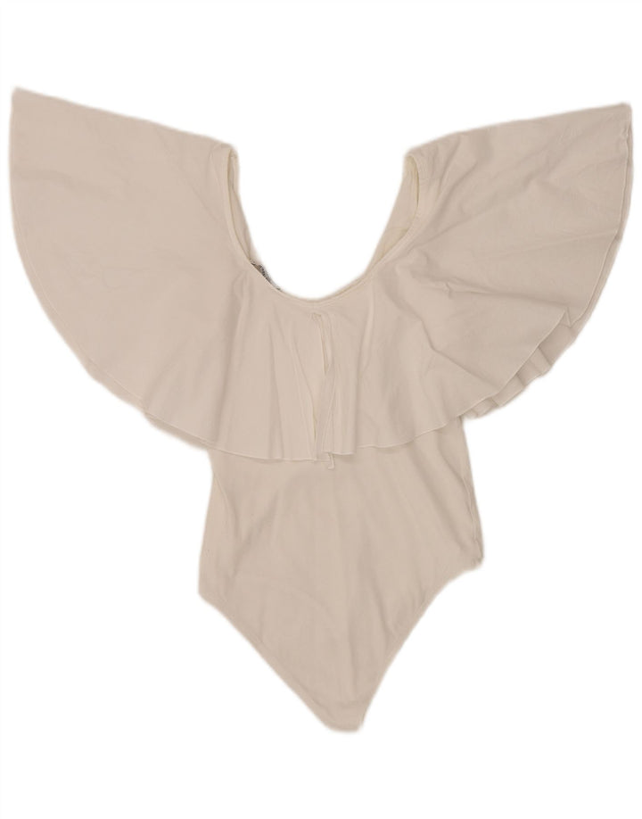 Женские купальники Zara UK 10, маленькие белые