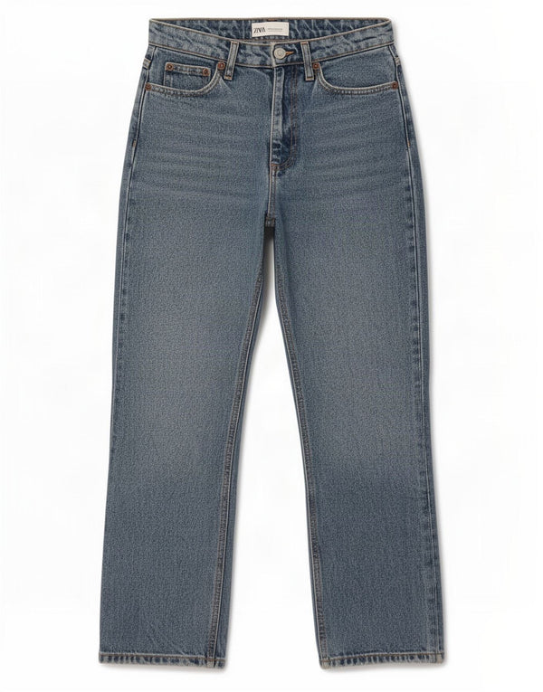 Женские джинсы Bootcut Zara EU 36 XS W26 L26 Синие, хлопок