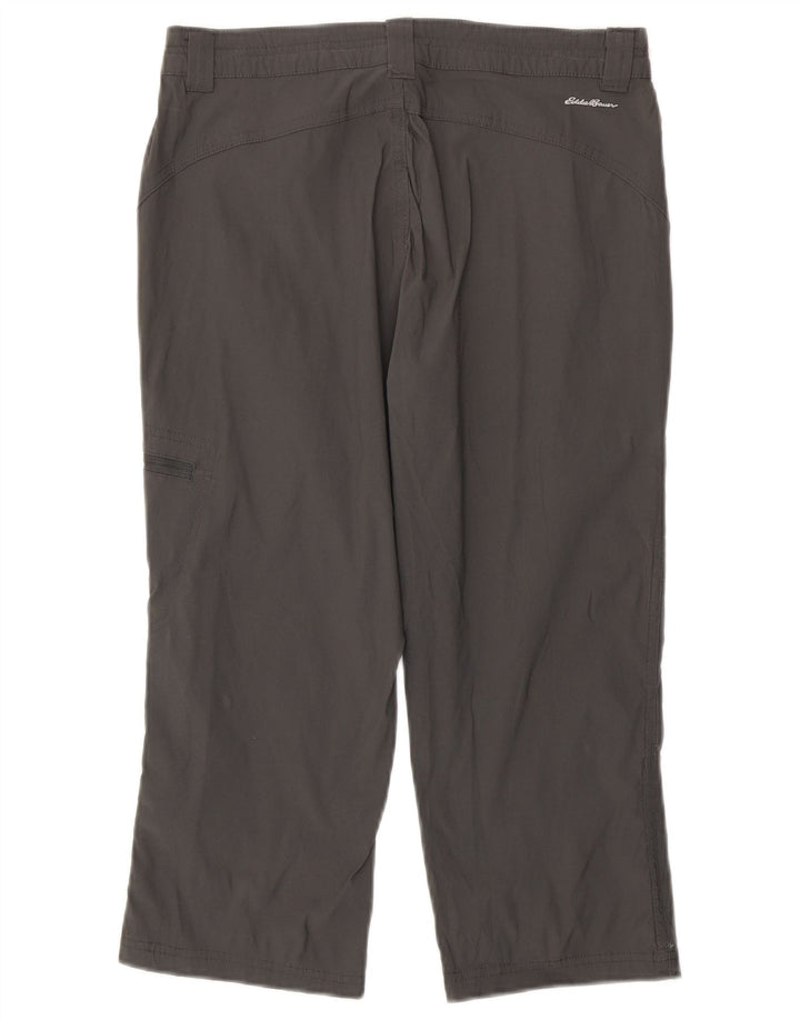 Женские прямые капри EDDIE BAUER, США 4, маленькие, W30 L21, серые