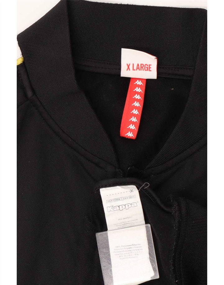 Мужской спортивный костюм Puma с графическим рисунком, верхняя куртка XL, черный полиэстер с цветными блоками