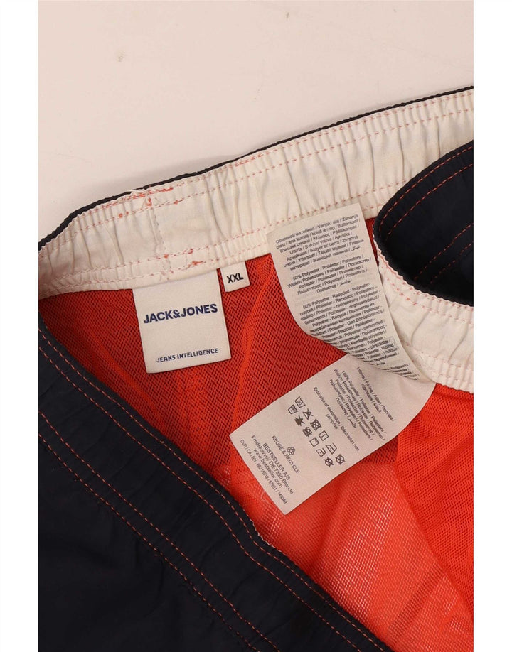 Мужские шорты для плавания Jack & Jones 2XL, полиэстер в разноцветную полоску