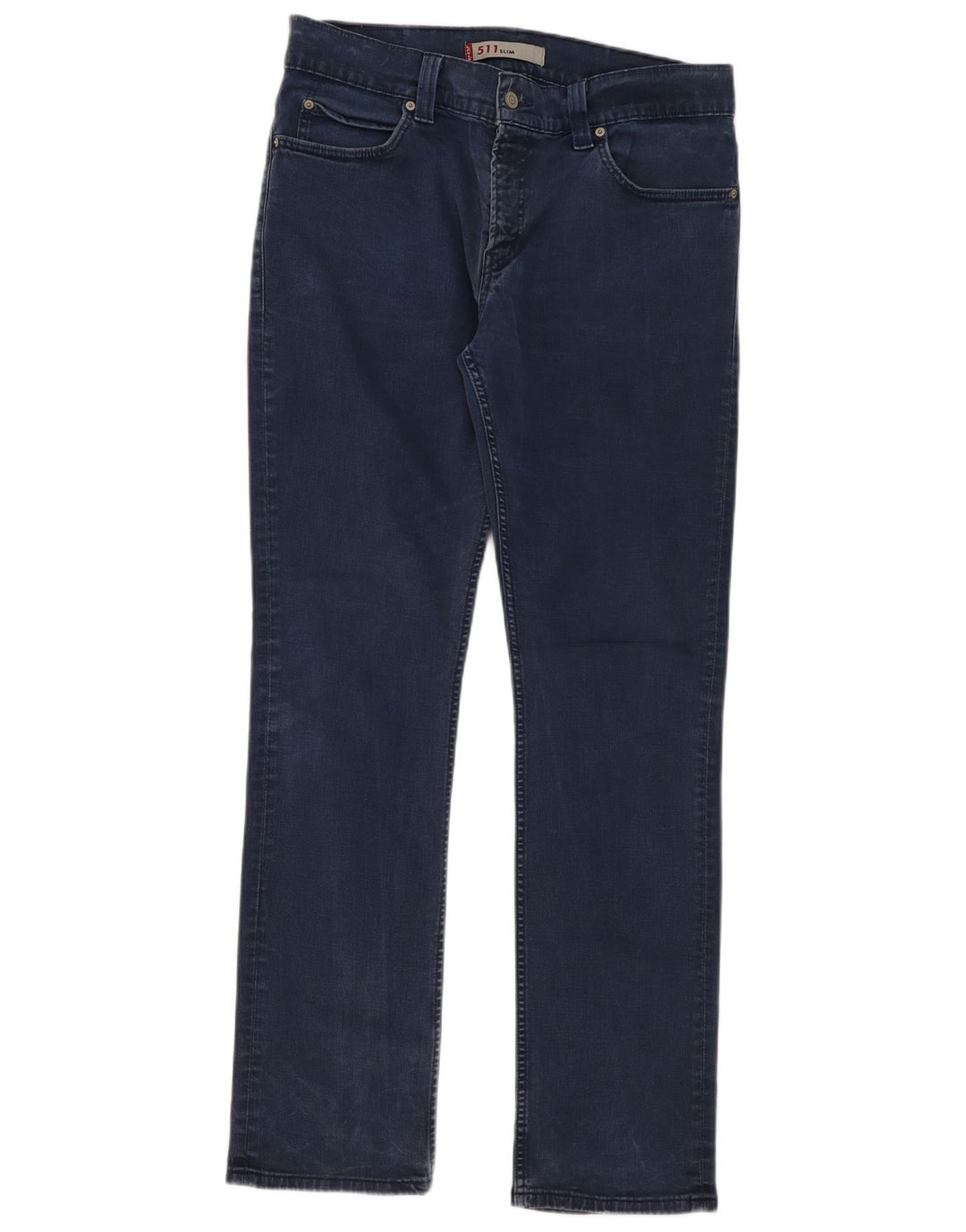 Женские джинсы Levi's 511 Slim W36 L34 Темно-синие, хлопок