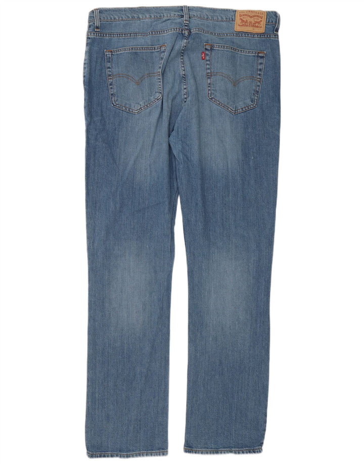 Мужские узкие джинсы Levi's W40 L34 синие, хлопок