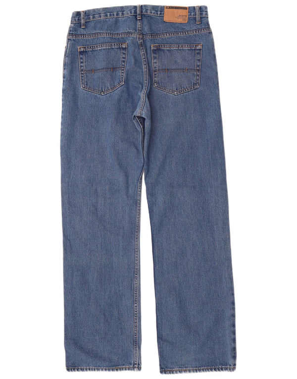 Мужские прямые джинсы Marks & Spencer Blue Harbour W34 L33, хлопок