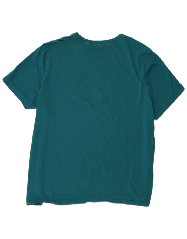 Мужская футболка Nike Top 2XL Бирюзовый хлопок