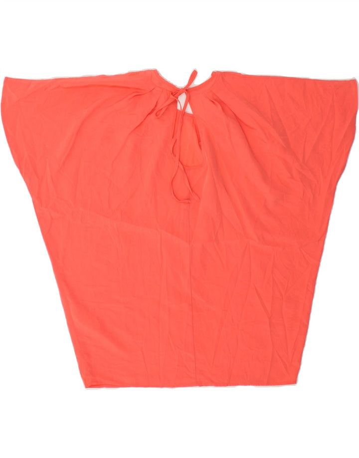 BENETTON Womens Oversized Batwing Blouse Top UK 10 Small Orange Polyester Vintage Benetton and Second-Hand Benetton from Messina Hembry 