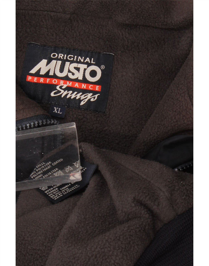 Мужская куртка-бомбер Musto UK 42 XL, темно-синий полиэстер