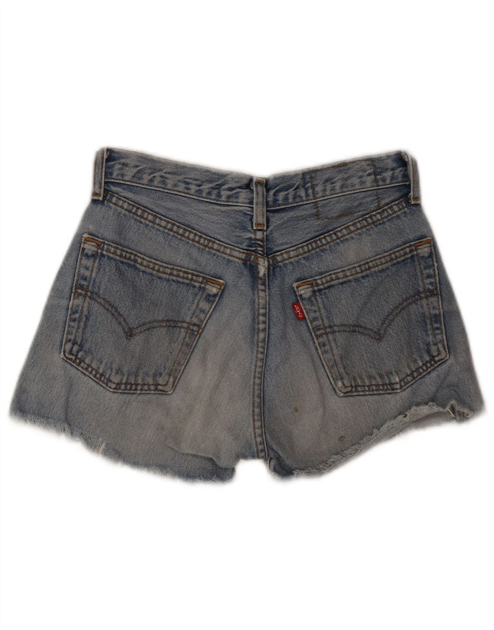 Женские джинсовые шорты Levi's W26, маленькие синие