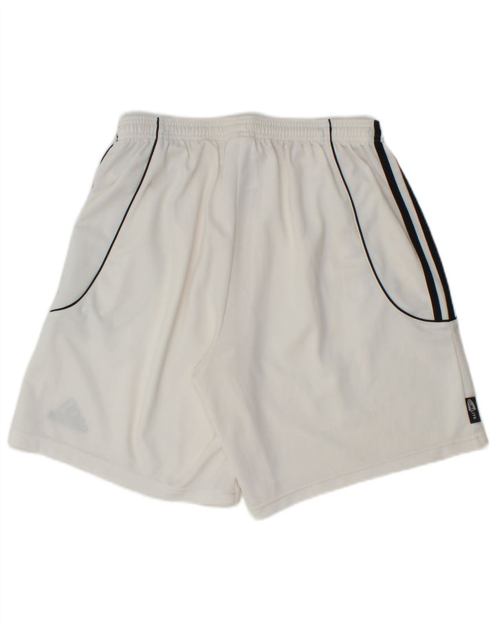 Мужские спортивные шорты Adidas Climalite, средний белый полиэстер