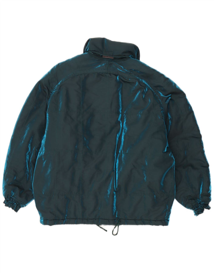 Ellesse Женская утепленная куртка оверсайз с капюшоном IT 42 Medium Navy Blue