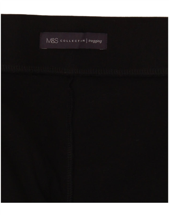 Женские леггинсы Marks & Spencer UK 14, большие черные