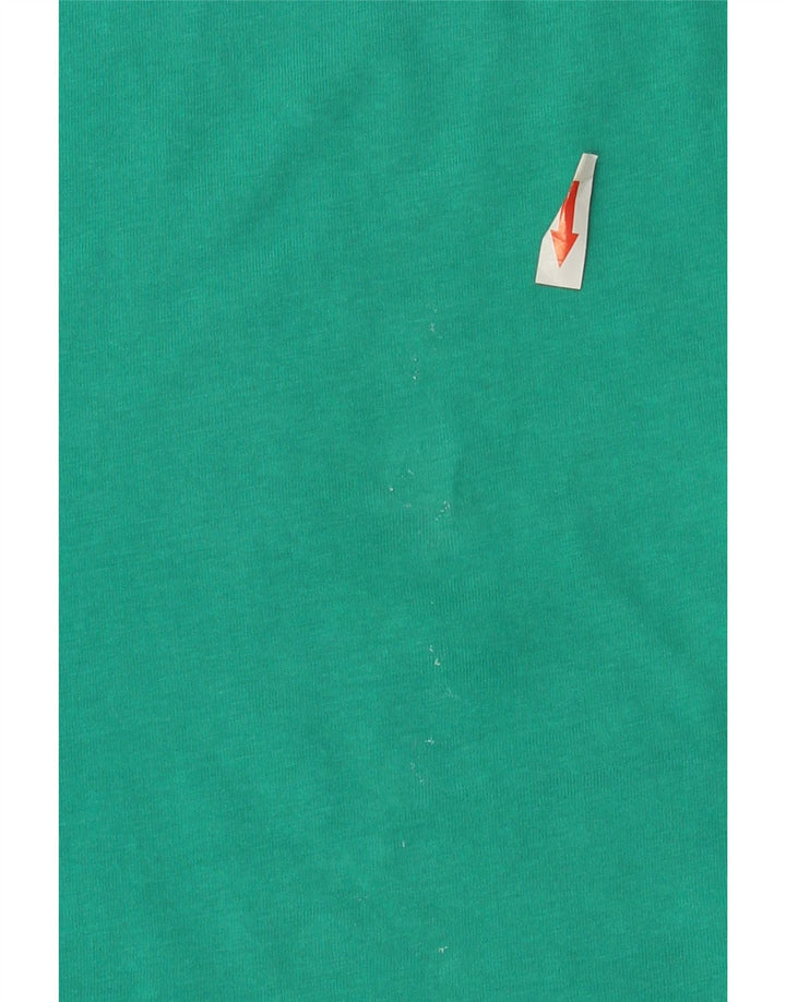 ELLESSE Мужская футболка с рисунком Heritage Top Medium Бирюзовый хлопок