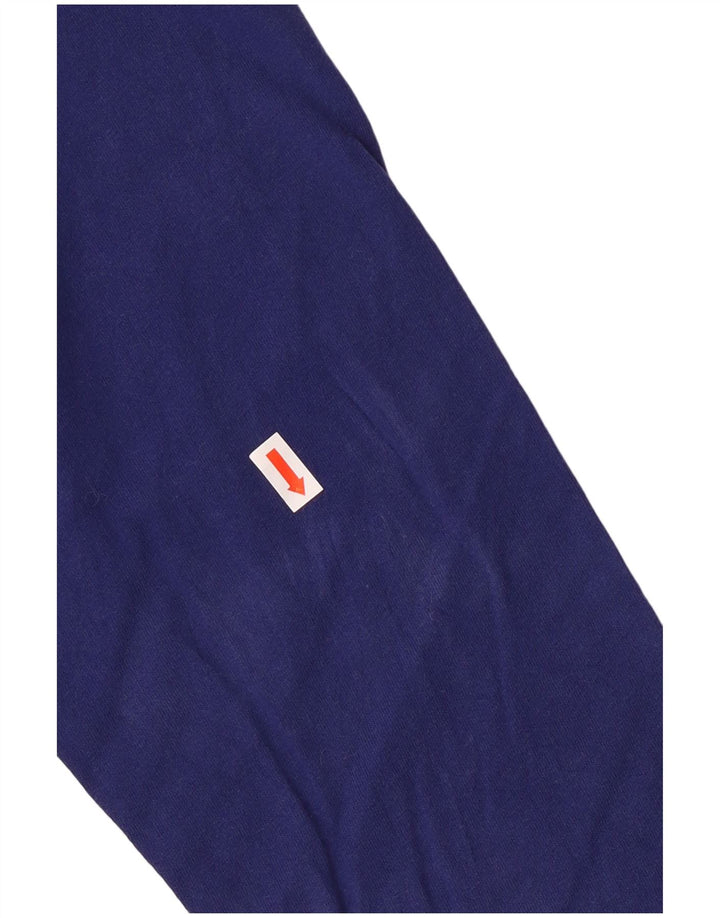 Женский топ с длинным рукавом L.L.Bean UK 16, большой синий