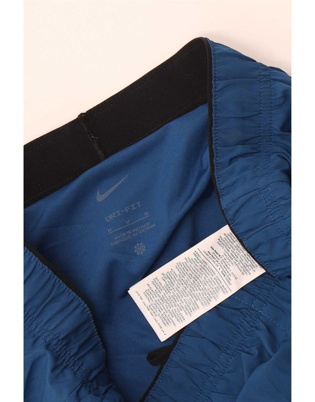 Мужские спортивные шорты с графикой Nike Dri Fit среднего размера, темно-синие, полиэстер