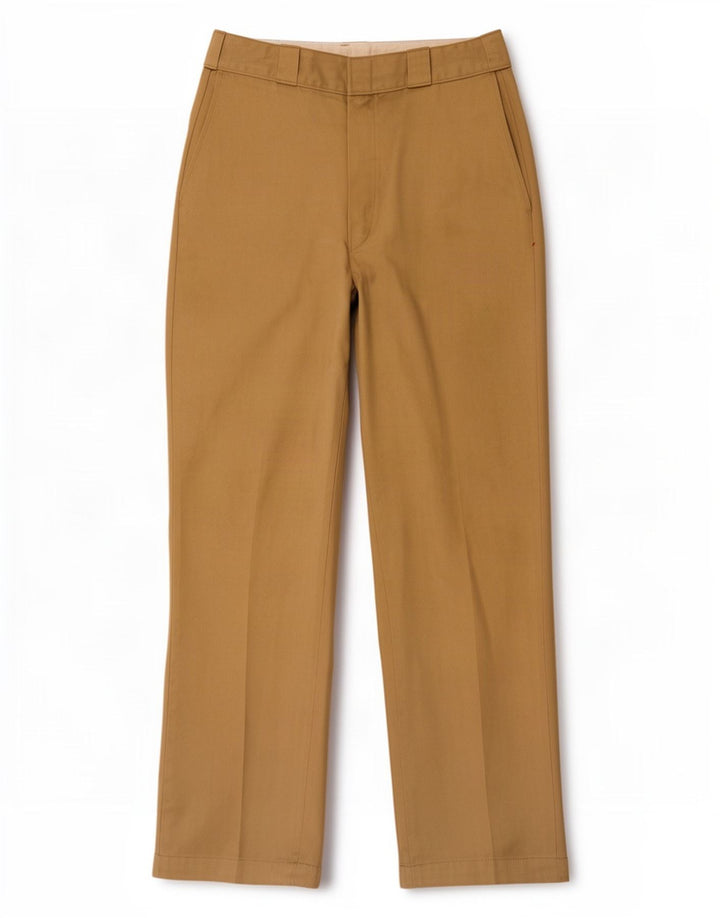 Мужские прямые брюки чинос Dickies W32 L32 бежевого цвета из полиэстера