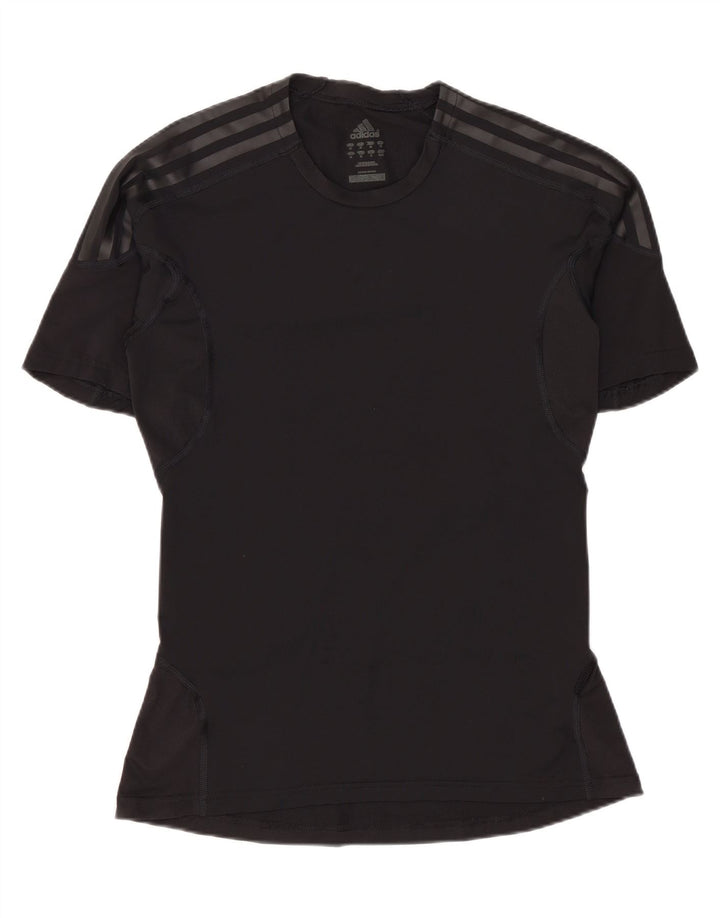 Женская футболка Adidas Top UK 12 Medium Black Полиамид