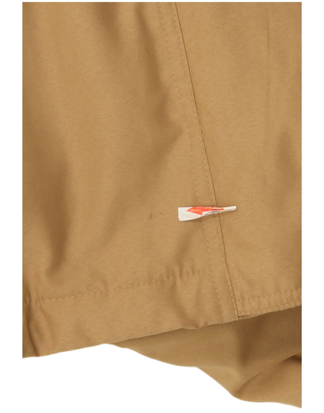 Аутентичная женская ветровка с капюшоном EU 46 XL, бежевый полиэстер