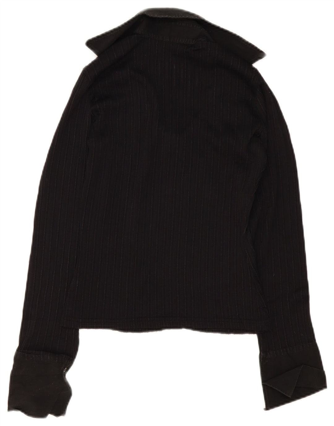 Женская блузка-рубашка Naracamicie UK 10, маленькая, черная, полиамид