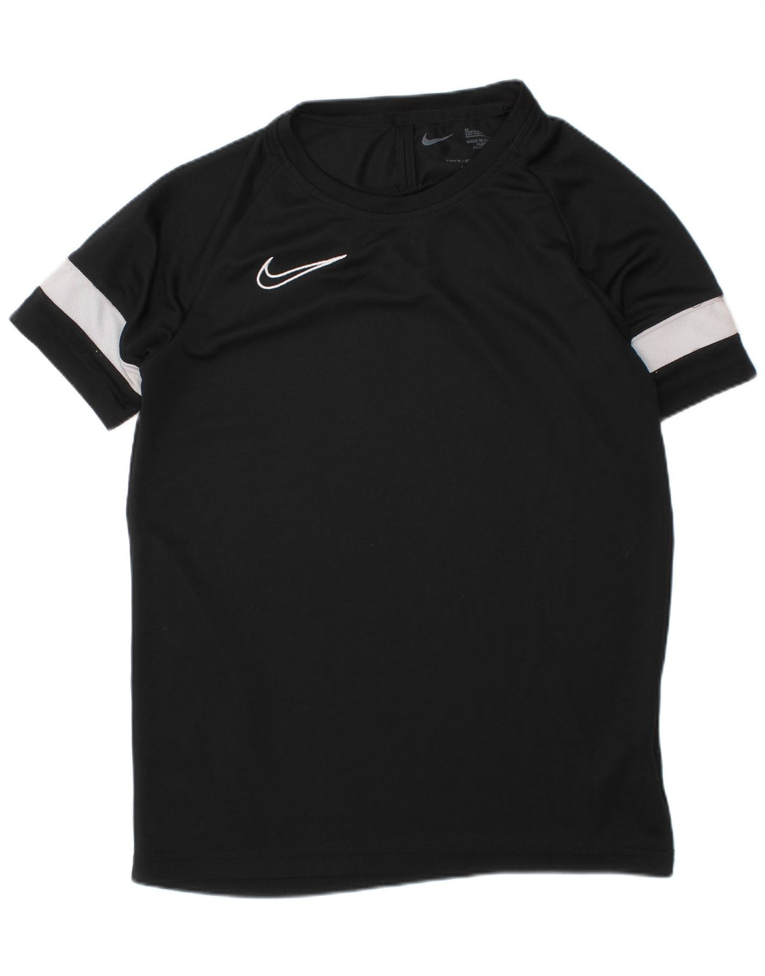 Футболка NIKE для мальчиков Dri Fit, топ, 10–11 лет, средний черный, цветной блок